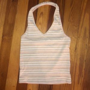 AE crop halter top